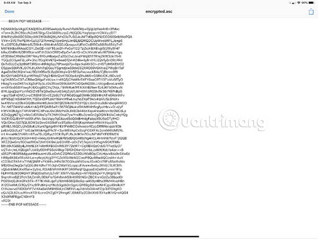 iPGMail: The best way to encrypt emails on iOS Picture 3