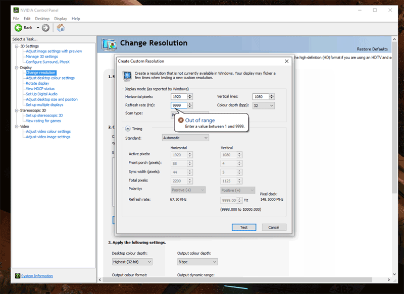 Is it possible to overclock the computer screen? How like? Picture 4