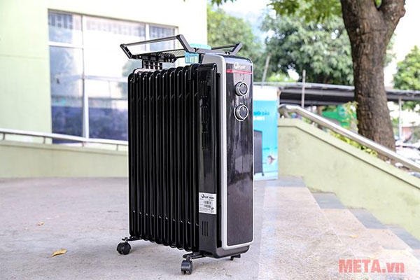 Is oil heaters used in closed or open space? Picture 1