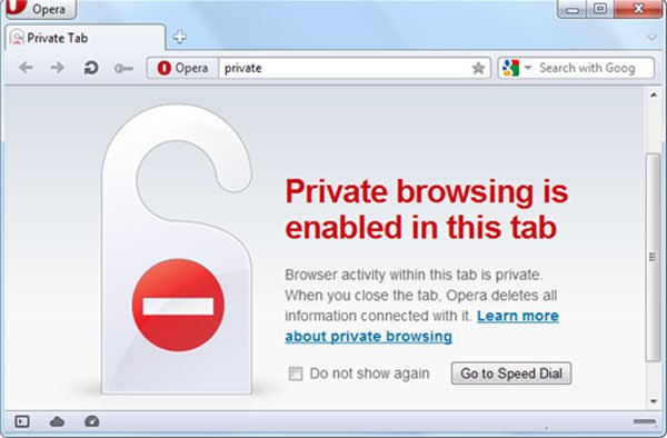 Is the anonymous browsing mode really safe? Picture 4