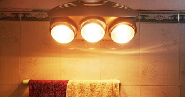 Is the bathroom heating lamp safe? Picture 1