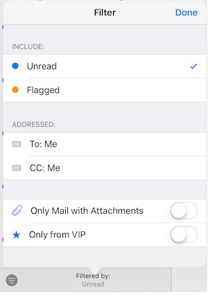 Is there anything new on the iOS 10 Mail app? Picture 2
