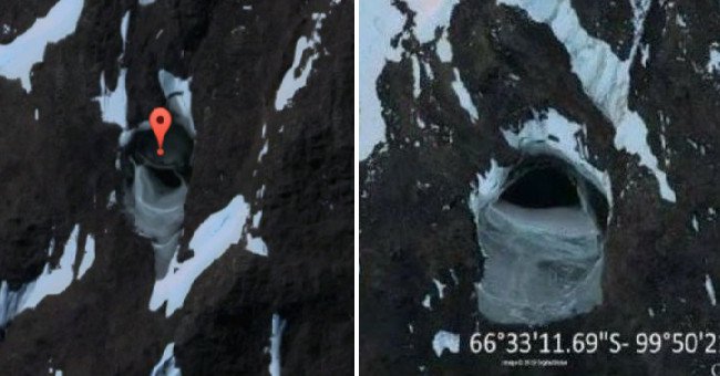 Is This An Underground Alien Underground Base In Antarctica?