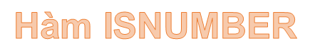 ISNUMBER function - The function returns True if the value is numeric in Excel Picture 1