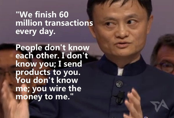 Jack Ma's classic sayings in early 2015 Picture 5