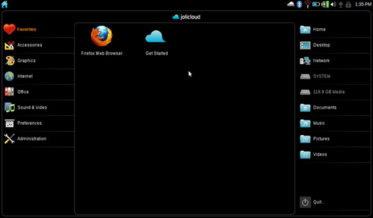 Jolicloud: a new operating system for Netbook generations Picture 13