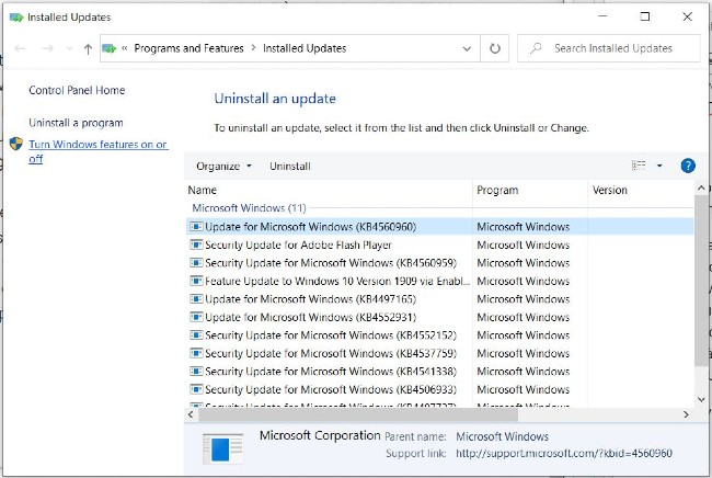 June 1020 security patch of Windows 10 encountered a problem causing the machine to automatically restart Picture 2