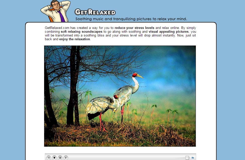 Just 2 minutes, these 7 websites will help you relax your mind very effectively Picture 5