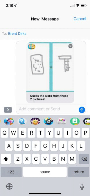 Just 'chat chit' just entertained with 9 interesting iMessage games Picture 29