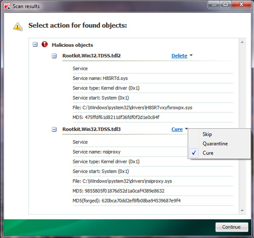 Kaspersky's free support security utilities Picture 3