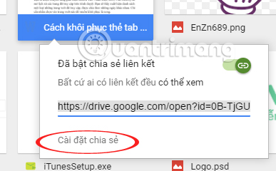 Keep the sharing link intact when renaming the Google Drive file Picture 7