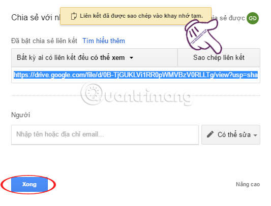Keep the sharing link intact when renaming the Google Drive file Picture 8