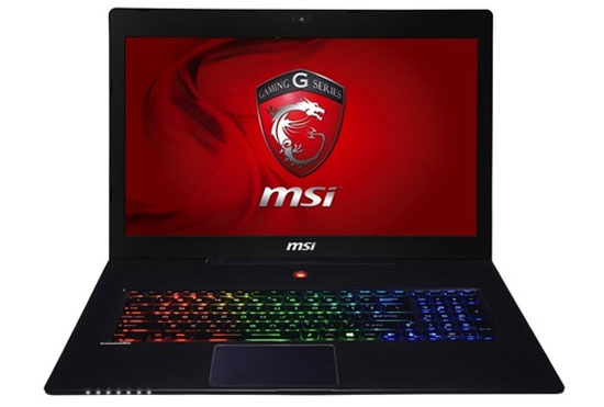 Laptop playing the thinnest MSI GS70 game in the world Picture 2