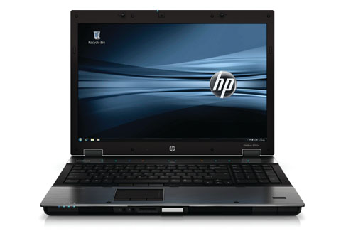 Laptop with screen showing a billion colors Picture 3