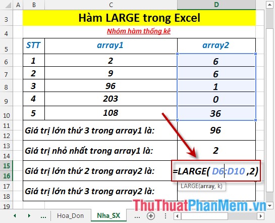 large-function-the-function-returns-the-kth-largest-value-in-a-dataset-in-excel