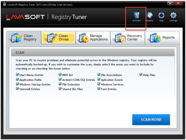 Lavasoft offers free Registry Key software license key Picture 4
