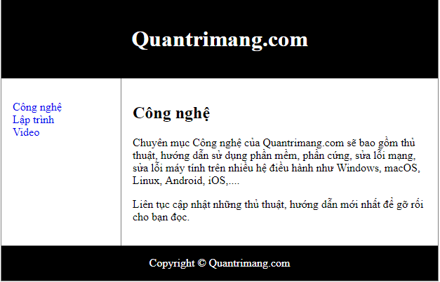 Layout in HTML Picture 2