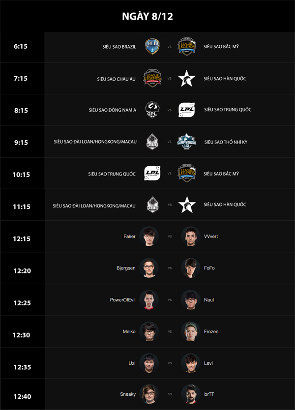 League of Legends: Schedule of Super League Superstars 2017 Picture 1