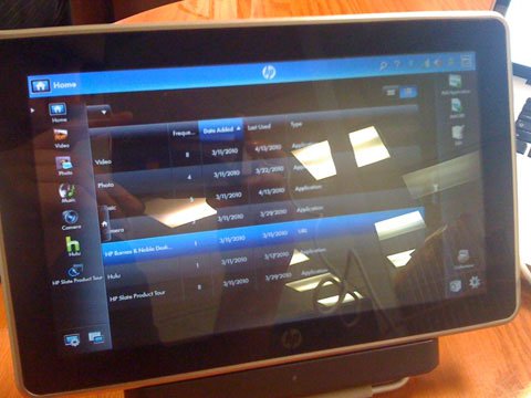 Leaked actual HP Slate image Picture 10