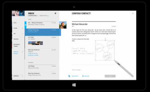 Leaked optimal version of Microsoft Office for touch screens Picture 9