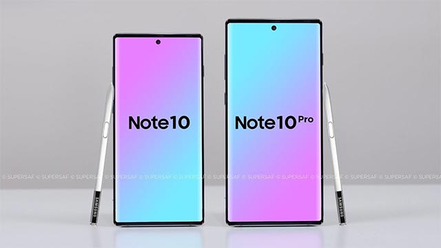 Leaking clear image of Samsung Galaxy Note 10 Pro: A lot of design improvements Picture 2