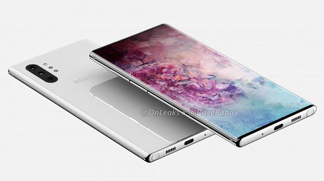 Leaking clear image of Samsung Galaxy Note 10 Pro: A lot of design improvements Picture 3