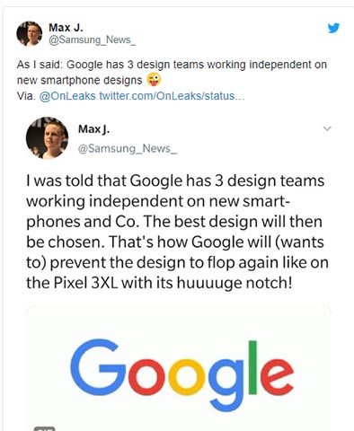 Leaking image of Pixel 4: Finally, Google also 'suffered' with multi-sensor camera cluster? Picture 4
