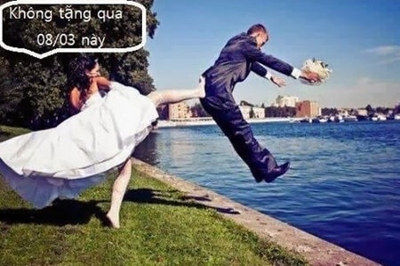 Leaning with a series of humorous humorous photos on March 8 Picture 7