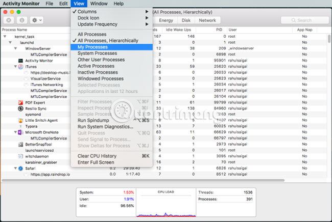 Learn about Activity Monitor on Mac Picture 4
