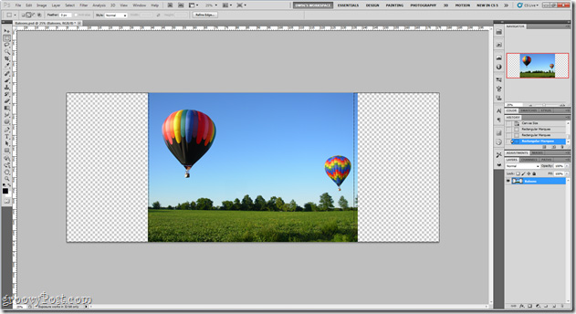 Learn about Content Aware Fill in Adobe Photoshop CS5 Picture 9