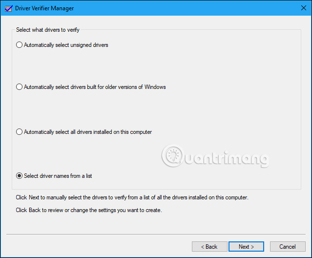 Learn about Driver Verifier in Windows 10 Picture 6
