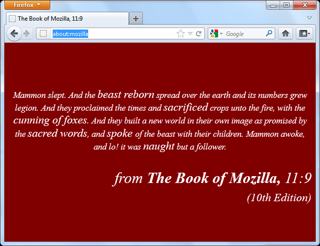 Learn about Firefox's about page system Picture 2