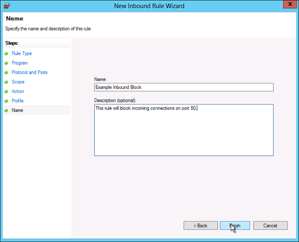 Learn about firewalls, Windows Firewall on Windows Server 2012 Picture 11