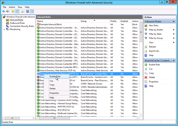 Learn about firewalls, Windows Firewall on Windows Server 2012 Picture 3