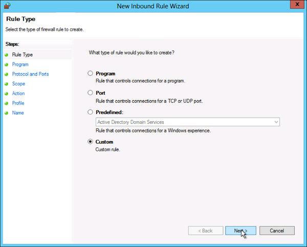 Learn about firewalls, Windows Firewall on Windows Server 2012 Picture 5