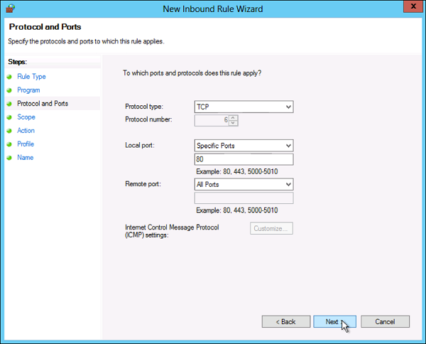 Learn about firewalls, Windows Firewall on Windows Server 2012 Picture 7