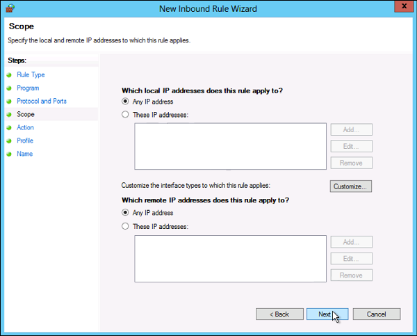 Learn about firewalls, Windows Firewall on Windows Server 2012 Picture 8