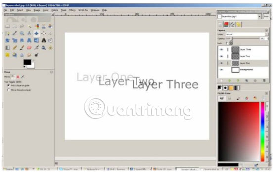 Learn about Layers Palette in GIMP Picture 2