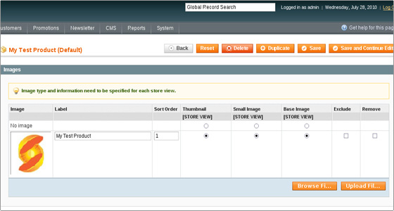 Learn about Magento - Manage product catalog Picture 6
