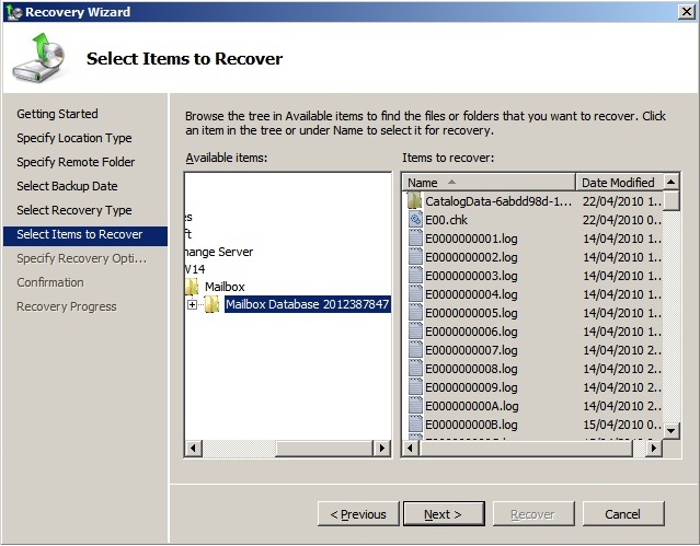 Learn about Mailbox Recovery Exchange 2010 Picture 4
