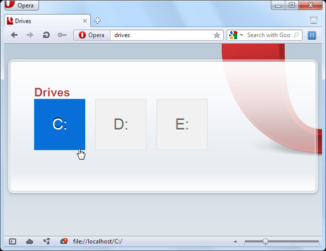 Learn about Opera page: of Opera browser Picture 12