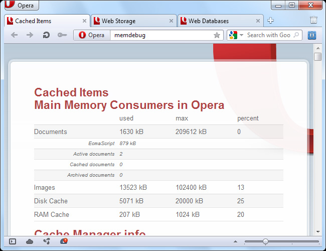 Learn about Opera page: of Opera browser Picture 13