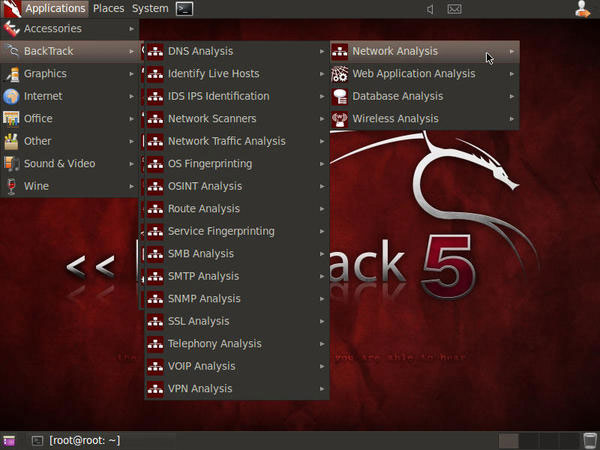 Learn about the Backtrack operating system Picture 2