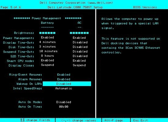 Learn about the nature of Wake-On-LAN feature Picture 1