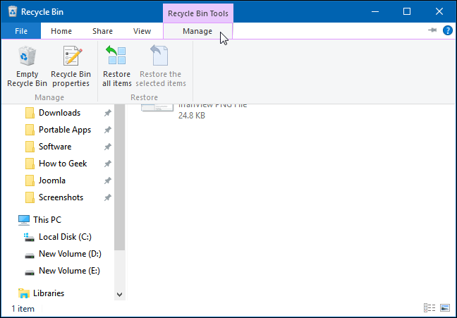 Learn about the Quick Access Toolbar on Windows 10 Picture 9