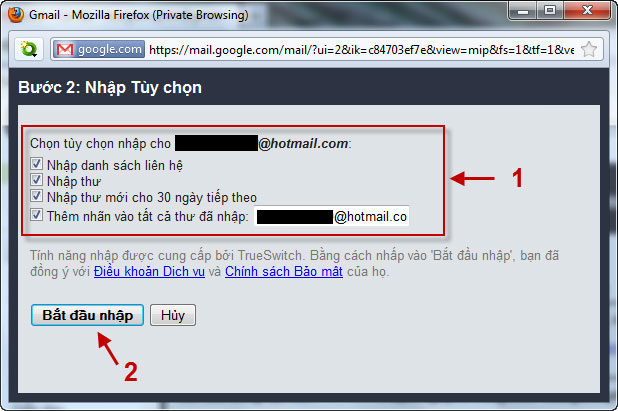 Leave Gmail as the default mailbox for many email addresses Picture 2