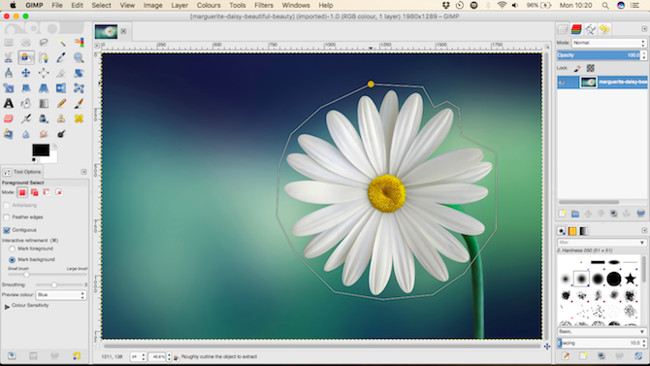 Let your photos 'shine' with GIMP's background change feature Picture 2