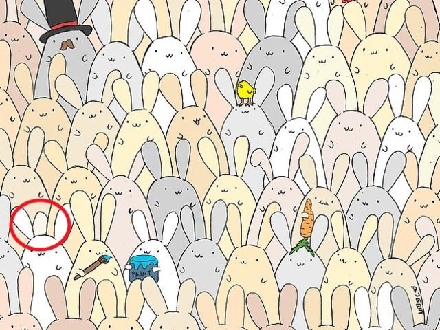 Let's train the eye with the 'brain damage' puzzle pictures below! Picture 27