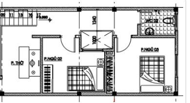 Level 4-storey house mezzanine 3 bedrooms Picture 4