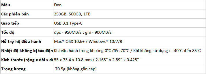 Lexar's new SL100 Pro portable SSD has a read speed of 950MB / s - recording 900 MB / s Picture 3